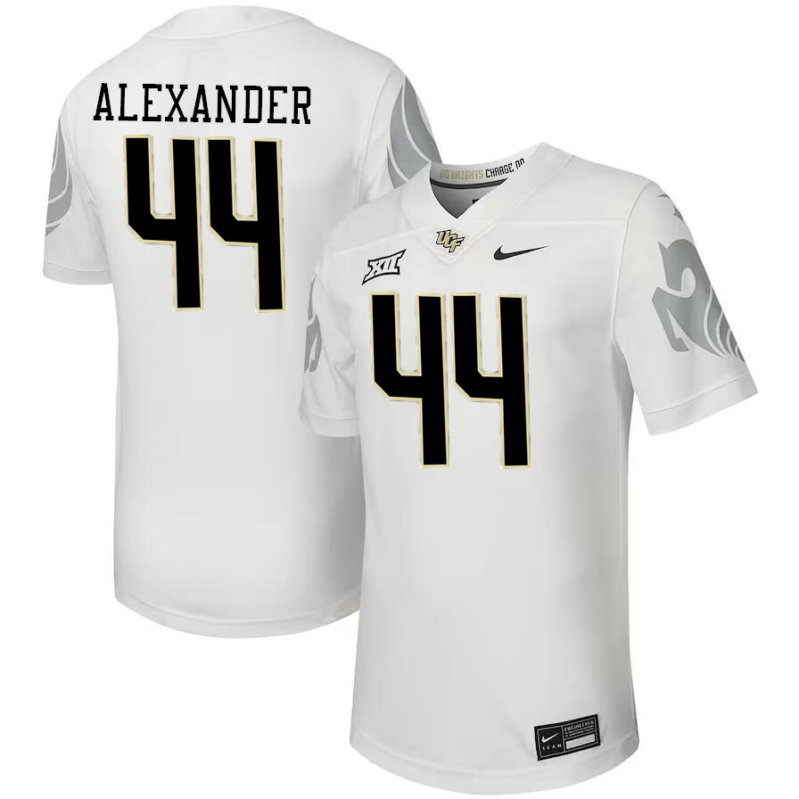 Men #44 Matthew Alexander UCF Knights Big 12 Conference College Football Jerseys Stitched-Black